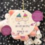 First Christmas As Husband And Wife Tree Decoration C, thumbnail 2 of 3