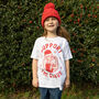 Support The Claus Girls' Christmas T Shirt, thumbnail 3 of 4