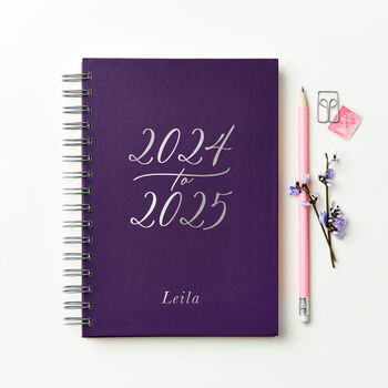 Personalised Flourish 2024/25 Mid Year Diary, 2 of 10