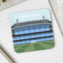 Illustrated Football Stadium Coaster Gift Request Any Stadium, thumbnail 6 of 8