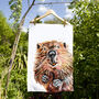 Inky Beaver Tea Towel, thumbnail 6 of 11