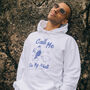 Call Me On My Shell Men's Staycation Slogan Hoodie, thumbnail 2 of 4