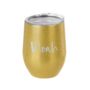 Personalised Insulated Stemless Glitter Wine Tumbler, thumbnail 2 of 7