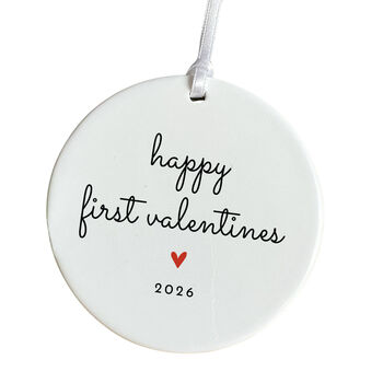 First Valentine’s Day Ornament Keepsake Gift, 2 of 7