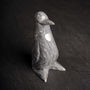 Marble Penguin With Engraved Heart, thumbnail 3 of 4