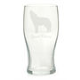 Personalised Wolf Engraved Glass, thumbnail 1 of 6