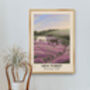 New Forest National Park Travel Poster Art Print, thumbnail 4 of 8