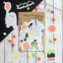 Halloween Party Ghosts, Cute Die Cut Sticker Pack, thumbnail 7 of 7