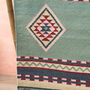 Soft Blue Hand Woven Wool/Cotton Kilim Rug, thumbnail 5 of 5