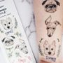 Puppy Love Temporary Tattoo, thumbnail 2 of 6