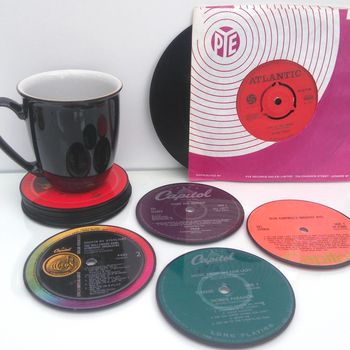 Personalised Album Vinyl Coasters, 7 of 12