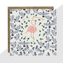 'Be A Flamingo' Card, thumbnail 1 of 2