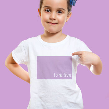 Personalised Child’s Birthday T Shirt, 2 of 9