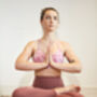 The Luxe Peacock Cork Yoga Mat, thumbnail 7 of 8