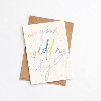 Wedding Day Card, 2 of 2