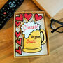 Cheers To Dad! Cookie Letterbox Gift, thumbnail 1 of 2