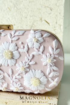 Lilac Breeze | Light Purple Capsule Embroidery Clutch, 8 of 8