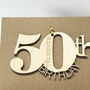 Personalised 50th Birthday Card, thumbnail 5 of 12