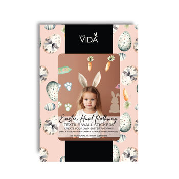 Easter Hunt Pathway Wall Sticker Set, 3 of 6