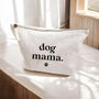 Dog Mama Canvas Pouch, thumbnail 2 of 2