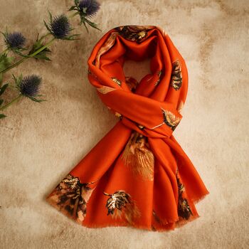 Golden Thistle Scarf, 2 of 6