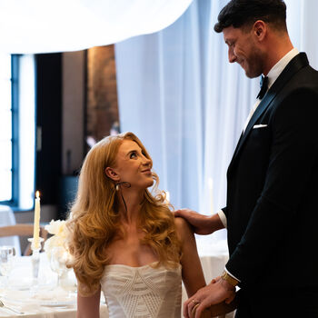 Teardrop Pearl Droppers With Handmade Satin Bow Earrings, 9 of 9