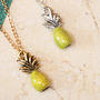 Pineapple Charm Necklace, thumbnail 2 of 2