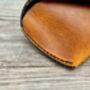 Personalised Burnt Tan Leather Glasses Case, thumbnail 6 of 11