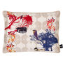 Tropical Trees And Flowers Silk Cushion, thumbnail 5 of 7