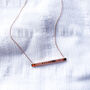 Believe Bar Pendant Necklace, thumbnail 2 of 2