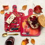 Heatproof Thanksgiving Mini Cheese And Drinks Board, thumbnail 1 of 9