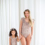 Matching Family Ladies Leopard Swimsuit, thumbnail 1 of 8