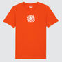 Sol Sun Emoji Orange Organic T Shirt, thumbnail 3 of 6