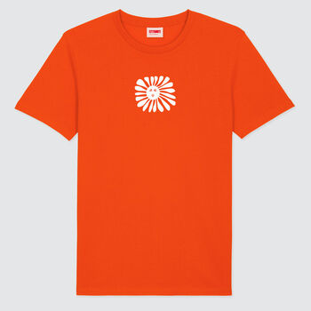 Sol Sun Emoji Orange Organic T Shirt, 3 of 6