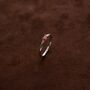 Ruby Red Birthstone Ring, Customisable Rings, Engraved Jewellery, thumbnail 1 of 10