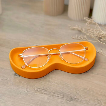 Orange Glasses Holder Eyeglass Tray And Sunglasses Tray, 4 of 9