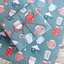 Christmas Mugs Wrapping Paper, thumbnail 3 of 5
