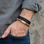 Men’s Personalised Earth Sign Bead Bracelet, thumbnail 1 of 8
