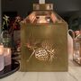 Auria Large Handmade Brass And Glass Lantern, thumbnail 5 of 8