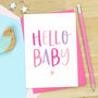 Baby Girl Card, thumbnail 2 of 3