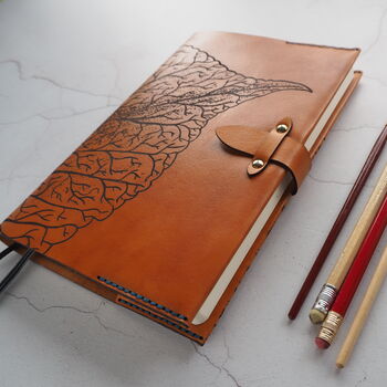 The Leather Leaf Journal Cover, 4 of 11