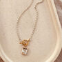 Emma T Bar Necklace, thumbnail 1 of 8