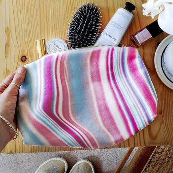 Personalised Custom Name Velvet Makeup Bag Gift, 5 of 7