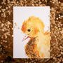 Inky Duckling Easter Luxury Postcards, thumbnail 6 of 8