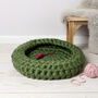 Cat Bed Easy Crochet Kit, thumbnail 2 of 9