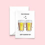 'To My Other Half' Beer Valentine's Card, thumbnail 2 of 2