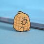 Peanut Enamel Pin | Cute Pin Badges, thumbnail 1 of 5