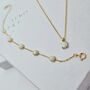 Opal Bracelet And Necklace Sterling Silver Gift Set, thumbnail 5 of 8