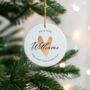 First Married Christmas Personalised Decoration, thumbnail 3 of 8