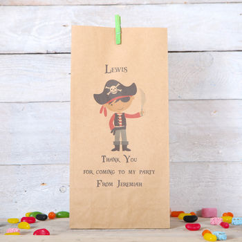Personalised Pirate Party Bag, 2 of 6
